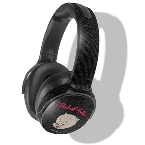 Looney Tunes Porky Pig Thats All Folks Skullcandy Venue Skin