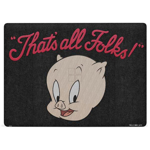Looney Tunes Porky Pig Thats All Folks Surface Laptop 2 Skin