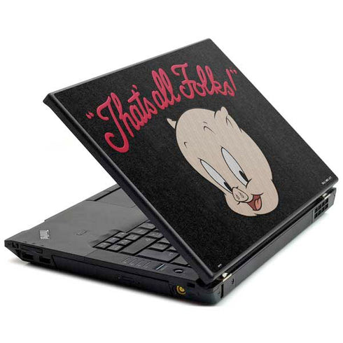 Looney Tunes Porky Pig Thats All Folks T440s Skin