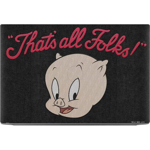 Looney Tunes Porky Pig Thats All Folks Dell XPS Skin