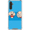 Looney Tunes Porky Pig Two Circles Galaxy A17 Clear Case