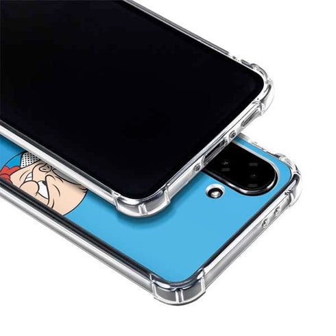Looney Tunes Porky Pig Two Circles Galaxy A36 5G Clear Case