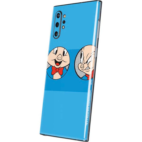 Looney Tunes Porky Pig Two Circles Galaxy Note 10 Plus Skin
