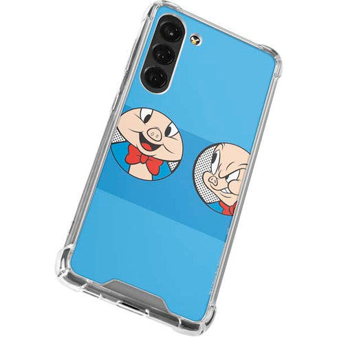 Looney Tunes Porky Pig Two Circles Galaxy S24 FE Clear Case