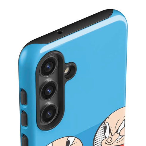 Looney Tunes Porky Pig Two Circles Galaxy S25 Impact Case