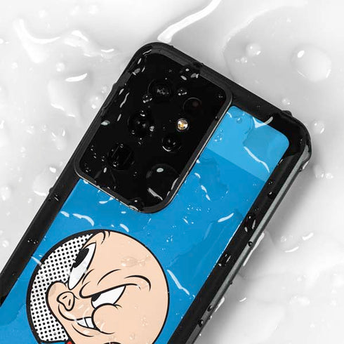 Looney Tunes Porky Pig Two Circles Galaxy S24 Ultra Waterproof Case