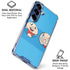 Looney Tunes Porky Pig Two Circles Galaxy S25 FE Clear Case