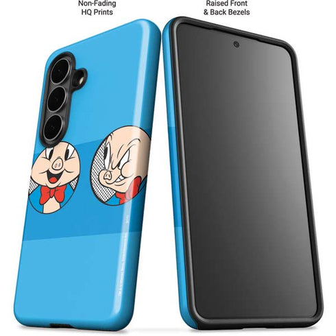 Looney Tunes Porky Pig Two Circles Galaxy S26 Impact Case