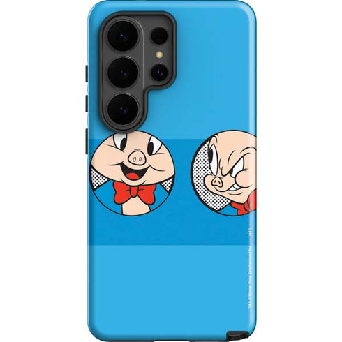 Looney Tunes Porky Pig Two Circles Galaxy S26 Ultra Impact Case