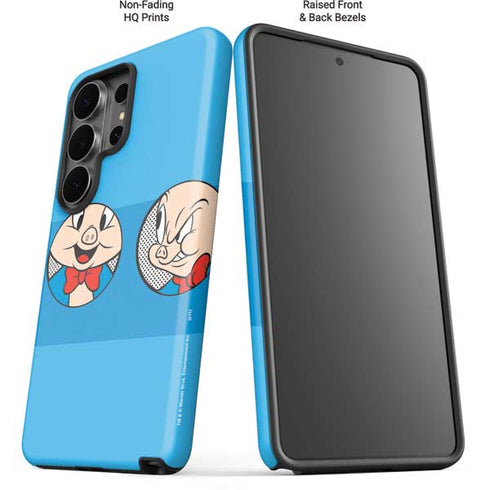 Looney Tunes Porky Pig Two Circles Galaxy S26 Ultra Impact Case