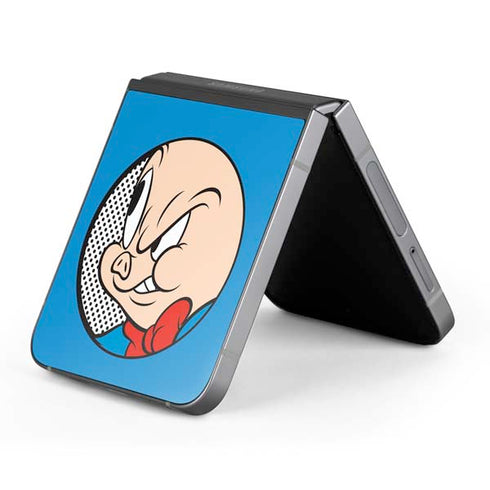 Looney Tunes Porky Pig Two Circles Galaxy Z Flip6 Skin