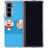 Looney Tunes Porky Pig Two Circles Galaxy Z Fold5 5G Clear Case