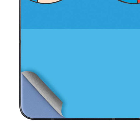 Looney Tunes Porky Pig Two Circles Galaxy Z Fold5 5G Skin