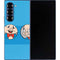 Looney Tunes Porky Pig Two Circles Galaxy Z Fold6 Skin