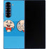 Looney Tunes Porky Pig Two Circles Galaxy Z Fold6 Skin