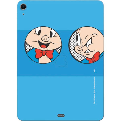Looney Tunes Porky Pig Two Circles Apple iPad Air Skin