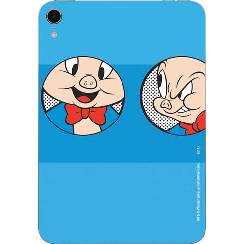 Looney Tunes Porky Pig Two Circles Apple iPad Mini Skin