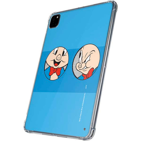 Looney Tunes Porky Pig Two Circles iPad Pro 11in (2024) Clear Case