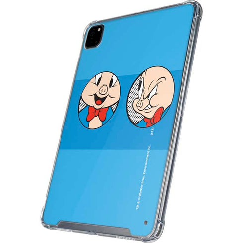 Looney Tunes Porky Pig Two Circles iPad Cases
