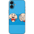 Looney Tunes Porky Pig Two Circles iPhone 16 Plus Skin
