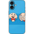 Looney Tunes Porky Pig Two Circles iPhone 16 Skin