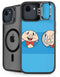 Looney Tunes Porky Pig Two Circles iPhone 16e Kickstand Case