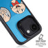 Looney Tunes Porky Pig Two Circles iPhone 16e Kickstand Case