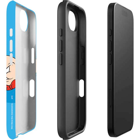 Looney Tunes Porky Pig Two Circles iPhone 16e Impact Case