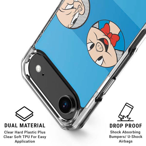 Looney Tunes Porky Pig Two Circles iPhone 17 Air MagSafe Case