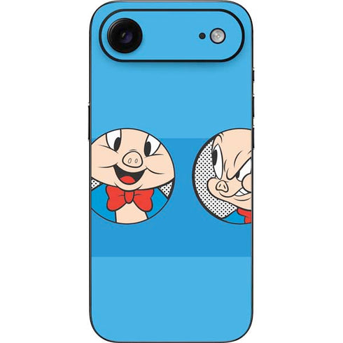 Looney Tunes Porky Pig Two Circles iPhone 17 Air Skin