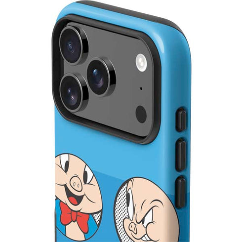 Looney Tunes Porky Pig Two Circles iPhone 17 Pro Impact Case