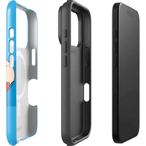 Looney Tunes Porky Pig Two Circles iPhone 17 Pro Magsafe Impact Case