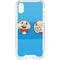 Looney Tunes Porky Pig Two Circles iPhone XS Clear Case