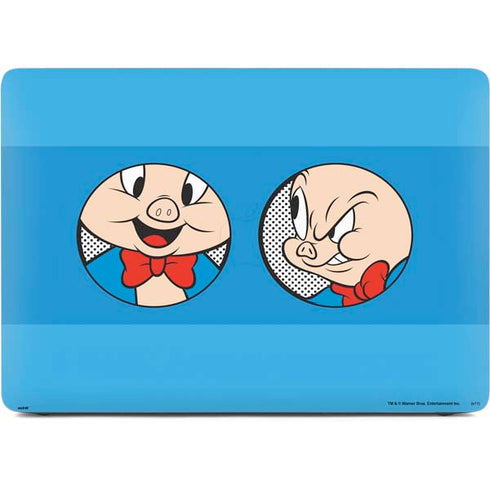 Looney Tunes Porky Pig Two Circles Apple MacBook Air Skin