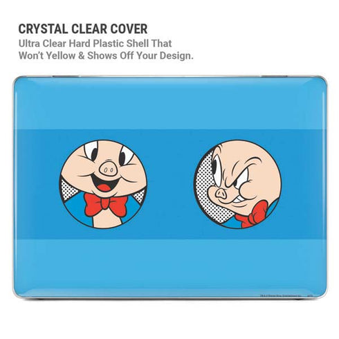 Looney Tunes Porky Pig Two Circles MacBook Cases