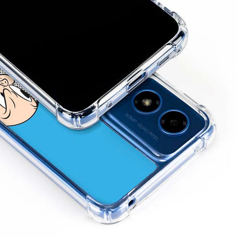 Looney Tunes Porky Pig Two Circles Moto G 5G (2024) Clear Case