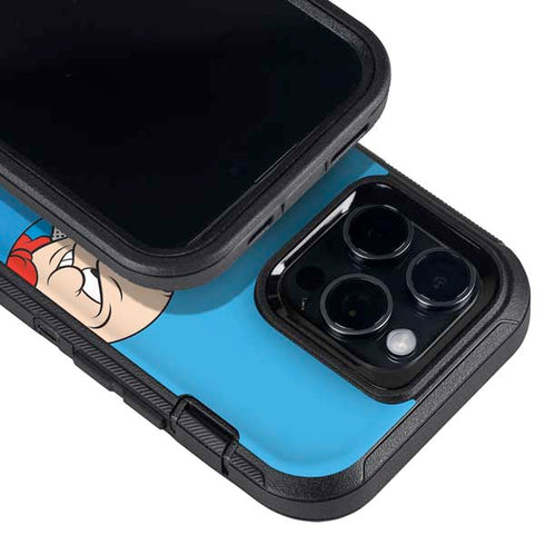 Looney Tunes Porky Pig Two Circles Otterbox Defender iPhone Skin