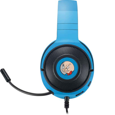 Looney Tunes Porky Pig Two Circles Razer Kraken X Skin