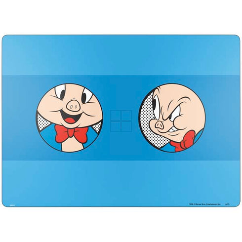 Looney Tunes Porky Pig Two Circles Surface Laptop 7 15in Skin