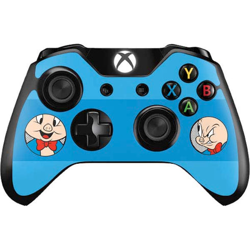 Looney Tunes Porky Pig Two Circles Xbox One Controller Skin