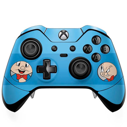 Looney Tunes Porky Pig Two Circles Xbox One Elite Controller Skin