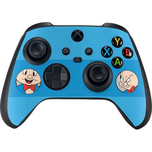 Looney Tunes Porky Pig Two Circles Xbox Series X Bundle Skin