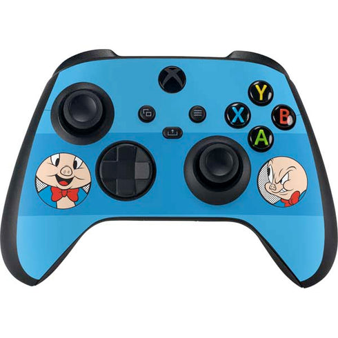 Looney Tunes Porky Pig Two Circles XBox Series X Digital Edition Bundle Skin