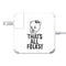Looney Tunes Porky Thats All Folks Grid 85W Power Adapter (15 and 17 inch MacBook Pro Charger) Skin