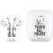 Looney Tunes Porky Thats All Folks Grid Apple AirPods Skin