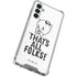 Looney Tunes Porky Thats All Folks Grid Gabb Phone 4 Clear Case