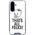Looney Tunes Porky Thats All Folks Grid Galaxy A36 5G Clear Case