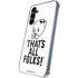Looney Tunes Porky Thats All Folks Grid Galaxy A55 5G Clear Case