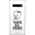 Looney Tunes Porky Thats All Folks Grid Galaxy S10 Plus Skin