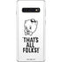 Looney Tunes Porky Thats All Folks Grid Galaxy S10 Skin